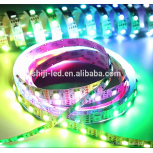 neue ankunft Flexible vollfarbe ws2815 8208 pixel 12 v einzeln adressierbar rgb led-streifen licht